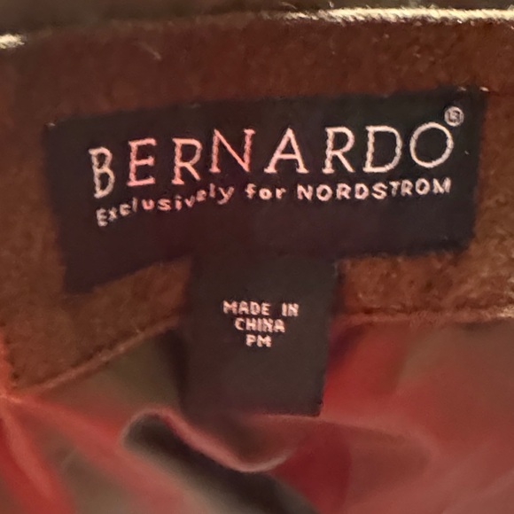 Nordstrom’s Bernardo Dark Brown Suede Leather Jacket - Picture 2 of 6